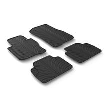 Rubber vloermatten Lampa op maat compatibel voor Bmw Serie 4 Coupé (F32) (10/13>10/20) automatisch