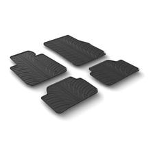 Tapis de sol Lampa en caoutchouc sur mesure compatible pour Bmw Série 1 (F20) (09/11>06/19) - Bmw Série 1 (F21) (07/12>09/19)