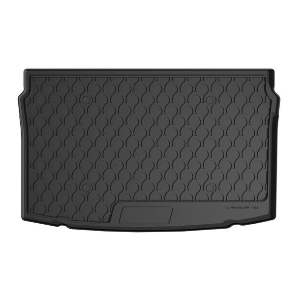 Bac de coffre Lampa sur mesure en caoutchouc synthétique compatible avec Volkswagen Polo 5p (10/17>)