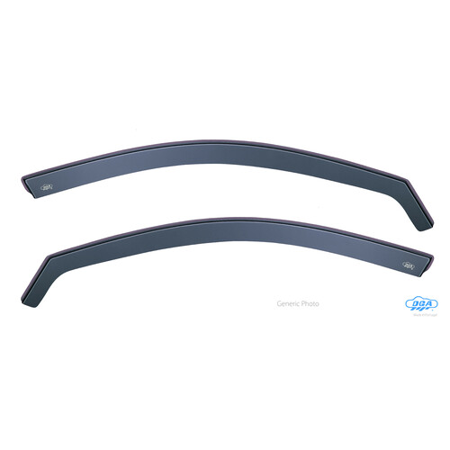 Set einsteckbare vordere Luftableiter, langer Typ - kompatibel für Toyota Proace City Long (05/20>) - Toyota Proace City Short (05/20>)