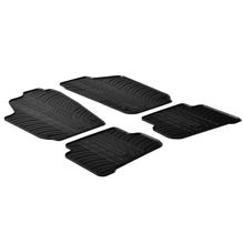 Lampa Custom-Fit Rubber Floor Mats compatible with Volkswagen Polo 3-door (09/09>09/17) - Volkswagen Polo 5-door (09/09>09/17)