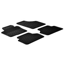 Tapis de sol Lampa en caoutchouc sur mesure compatibles pour Volkswagen Tiguan (12/07>04/16)