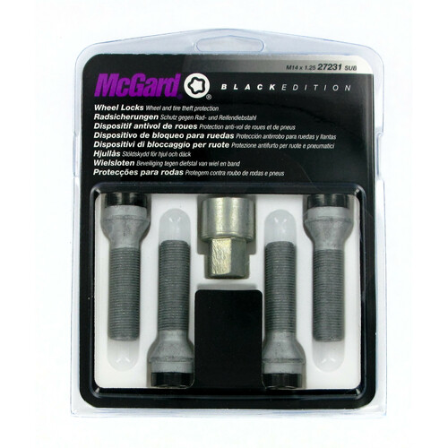 Konische Schrauben, Kit 4 St. - Black-Edition - A250