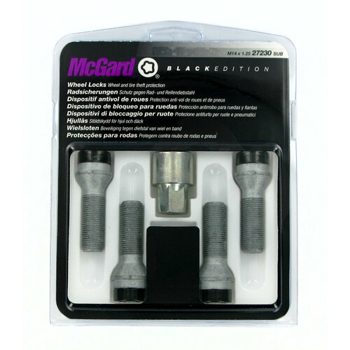 Konische Schrauben, Kit 4 St. - Black-Edition - A240