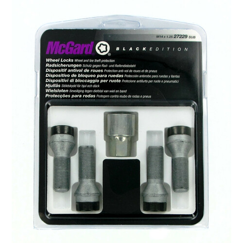 Konische Schrauben, Kit 4 St. - Black-Edition - A230