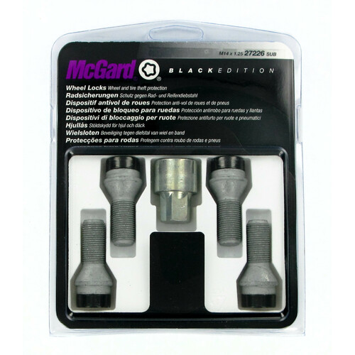 Konische Schrauben, Kit 4 St. - Black-Edition - A220
