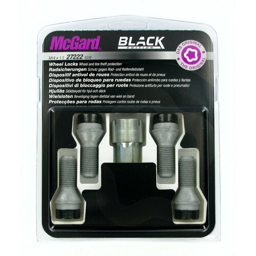 Konische Schrauben, Kit 4 St. - Black-Edition - A280