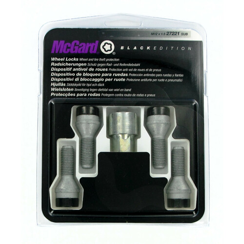 Konische Schrauben, Kit 4 St. - Black-Edition - A130