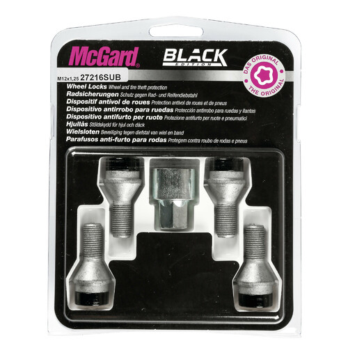Konische Schrauben, Kit 4 St. - Black-Edition - A010