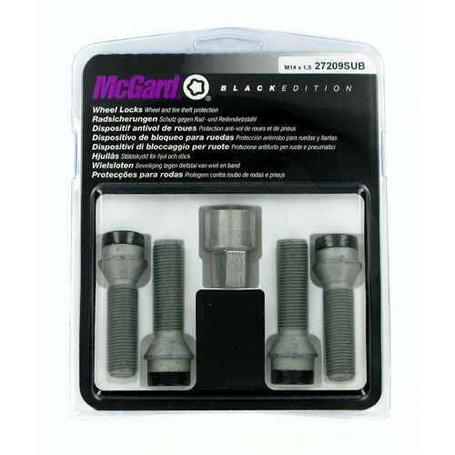 Konische Schrauben, Kit 4 St. - Black-Edition - A330