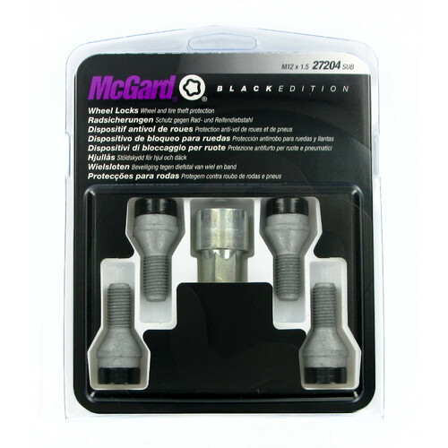 Konische Schrauben, Kit 4 St. - Black-Edition - A100