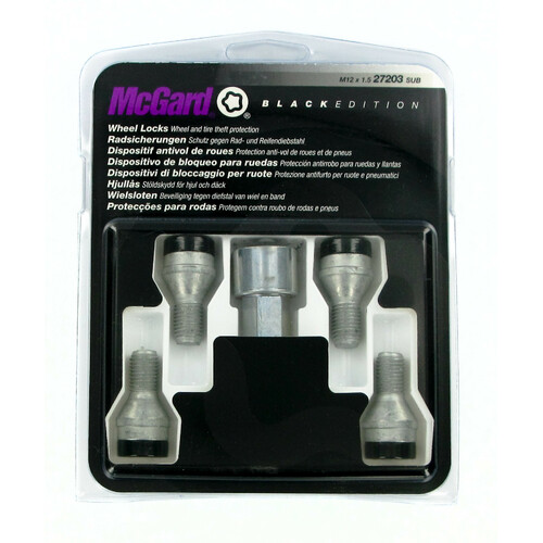 Konische Schrauben, Kit 4 St. - Black-Edition - A090