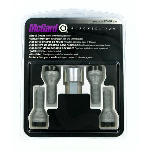 Konische Schrauben, Kit 4 St. - Black-Edition - A210