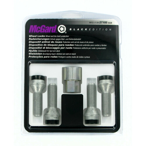 Konische Schrauben, Kit 4 St. - Black-Edition - A070