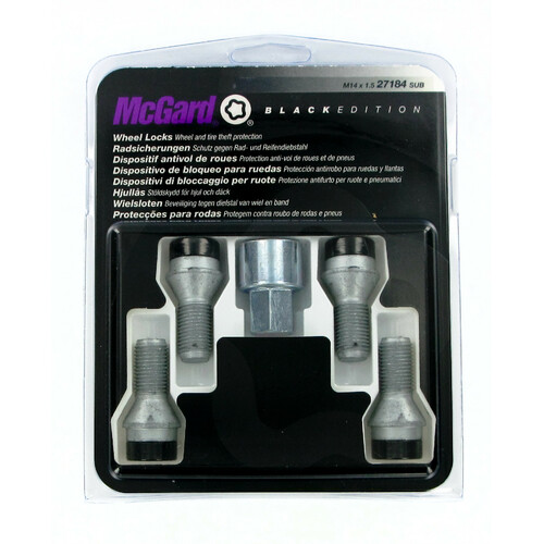 Konische Schrauben, Kit 4 St. - Black-Edition - A270