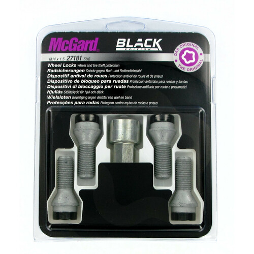 Konische Schrauben, Kit 4 St. - Black-Edition - A290