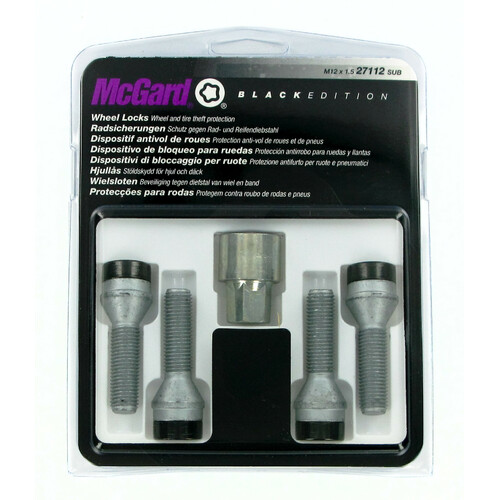 Konische Schrauben, Kit 4 St. - Black-Edition - A160