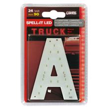 Adhésif Lampa LED Lampa Led, 90 mm, 24V - Rouge - A