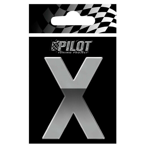 3D Letters Type-4 (70 mm) - X