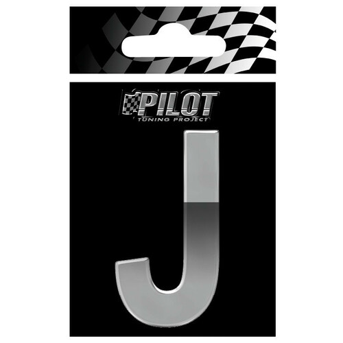 3D Letters Type-4 (70 mm) - J