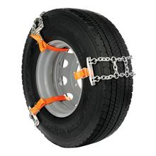 Cadenas de nieve SnowDrive 2x Cadenas Sectoriales 2E Serie Europa, modulares, 40x25mm, Ø 8,0mm para Camiones / Vehículos Pesados