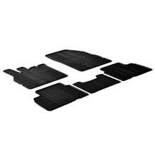 Rubber vloermatten Lampa op maat, geschikt voor Renault Scenic 7-zits (05/09>10/16) - Renault Scenic X-Mod 5-zits (09/09>09/16)