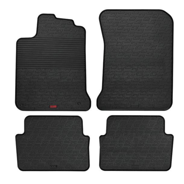 Lampa Custom-Fit Rubber Floor Mats compatible with Renault Laguna III 5-door (10/07>04/13) - Renault Laguna III Sportour (10/07>06/16)