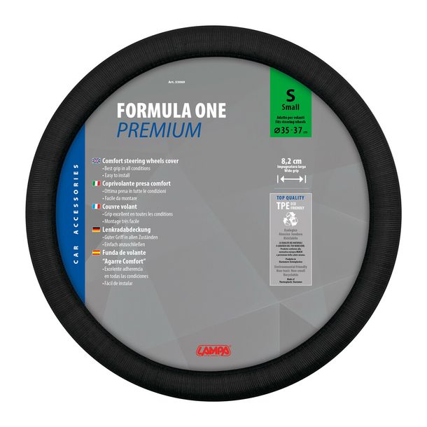 Lenkradbezug Lampa Formula One, aus Polyester - S - Ø 35/37 cm