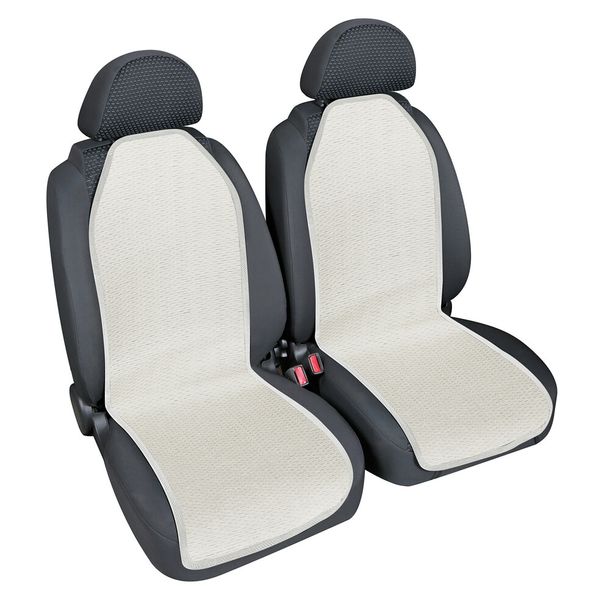 Fundas de asiento Lampa Par - Fundas de asiento delanteras - Natural