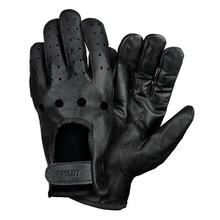 Pilot-3, Fahrhandschuhe - L - Schwarz