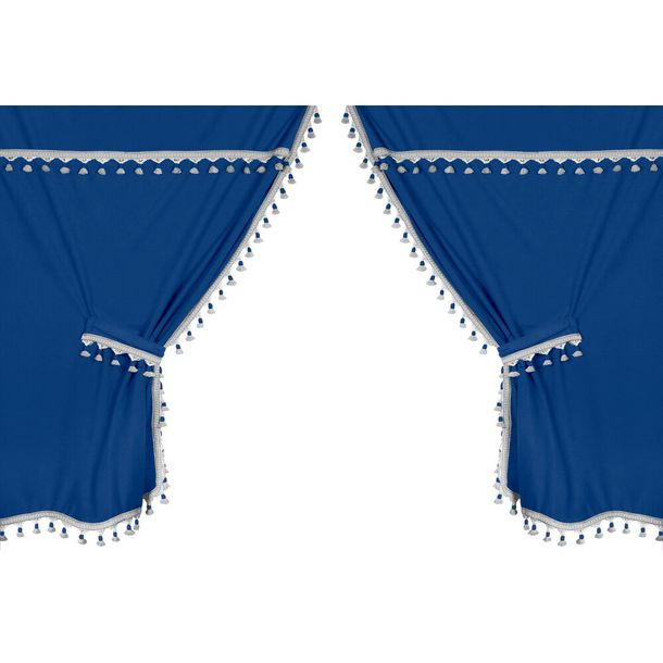 Cortinas Lampa de Microfibra para Camiones - Azul