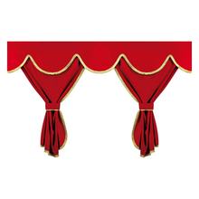 Curtains Lampa for Trucks - central high curtain - Red