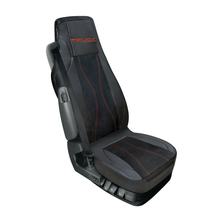 Housse de siège Lampa - Housse de siège en Skeentex pour camions - Noir/Rouge