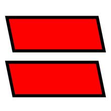 Kit Stickers Labelling, 2 pcs - Transport of Goods at Own Expense