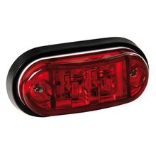 Feu de gabarit avec 2 LEDs, 24 V - Rouge