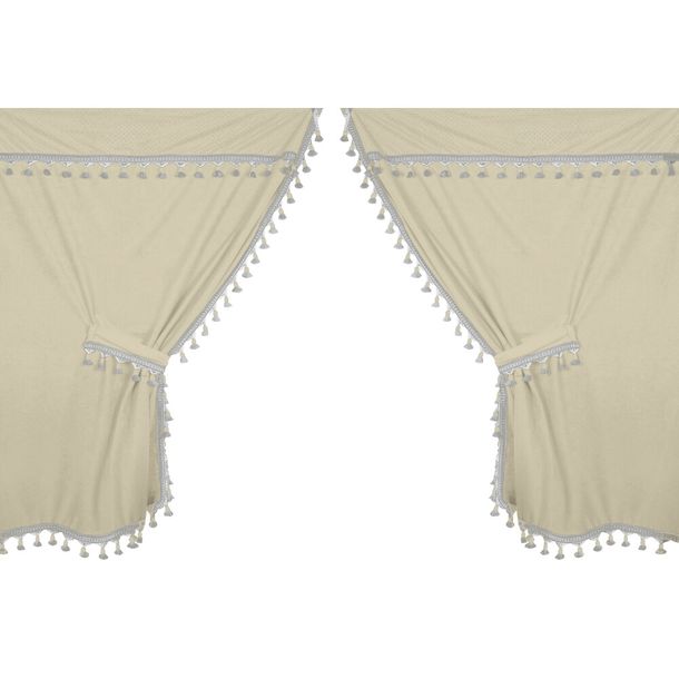 Curtains Lampa Microfiber for Trucks - Cream