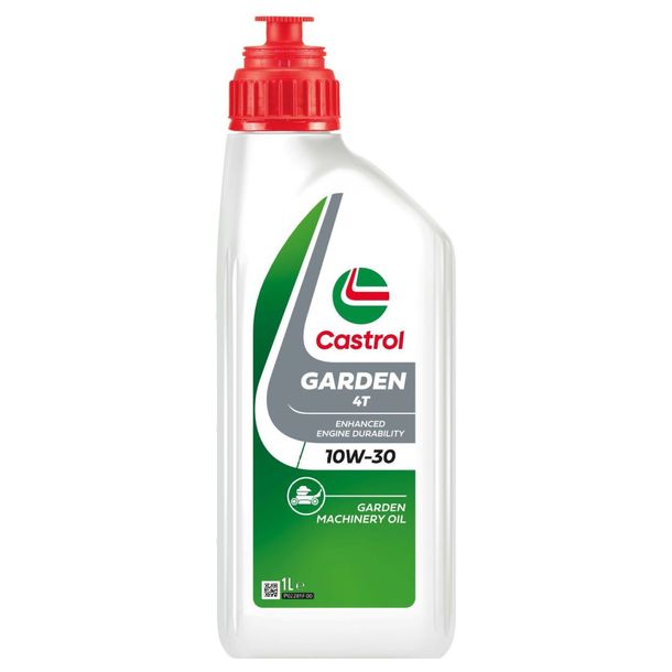 Castrol Motoröl GARDEN 10W-30 4-Takt 1L für Gartengeräte Rasenmäher Kettensägen – Bild 1