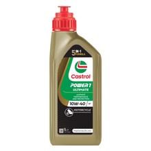 Castrol Motor Oil POWER1 ULTIMATE 10W-40 fully synthetic 4-Stroke 1L for Motorcycles