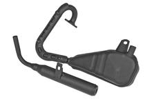 MXT Standard Exhaust System, black for Yamaha PW 50ccm