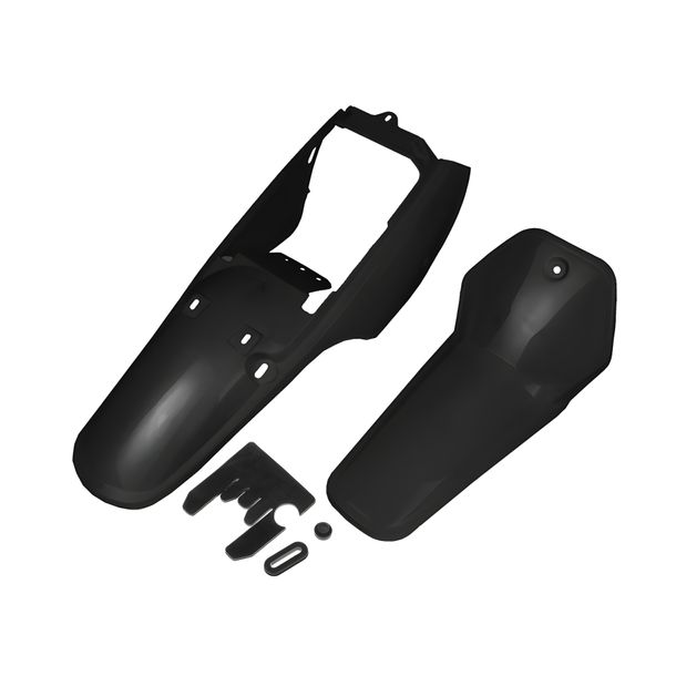Fairing kit 2-part MXT Fairing, black for Yamaha PW 80ccm