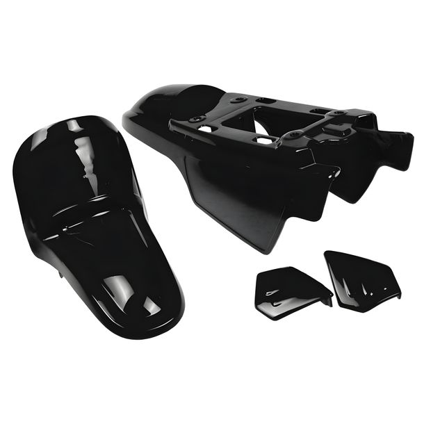 Verkleidungskit 4-teilig MXT Verkleidung, schwarz für Yamaha PW 50ccm