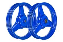 Wielgenset MXT Velg voor & achter, blauw voor Yamaha PW 50ccm