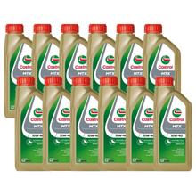12x Castrol Getriebeöl MTX 10W-40 2-taktní / 4-taktní 1L pro motocykly
