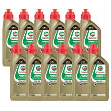12x Castrol Motor Oil POWER1 15W-50 HC-Synthesis 4-Stroke 1L for Motorcycles