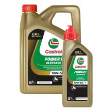 Castrol Olio Motore POWER1 ULTIMATE 10W-50 HC-Sintesi 4-Tempi 5L per Motociclette