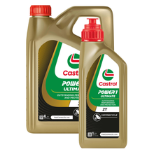Castrol Motoröl POWER1 ULTIMATE 2-Takt teilsynthetisch 5L für Motorräder