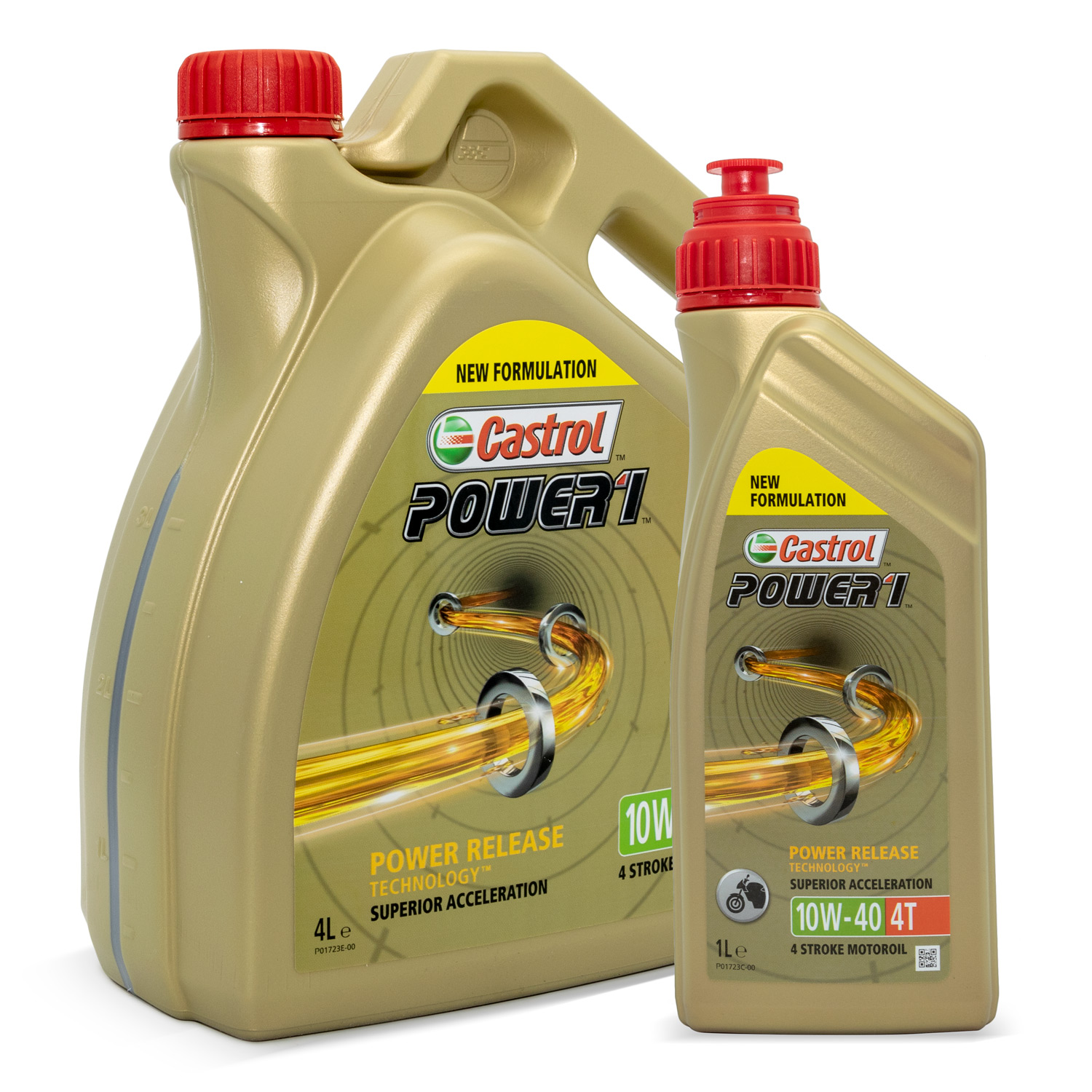 [Bundle] Castrol Engine Oil Power1 10W-40 HC-Synthesis 4-Stroke 5L  Heavy  Tuned: Cheap spareparts for Scooter, Bikes, Motorcycles & Vespa