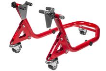 Motorradständer / Motorradheber / Frontständer Parzini Strada Evo vorne, rot, universal
