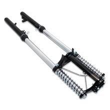 Gabel EBR - Telegabel - Federgabel Chopper, schwarz für Piaggio / Vespa Ciao Mofa Moped