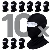 Masque facial Road Star Storm Mask à œil/double œil, noir, 100 % coton, cyclomoteur